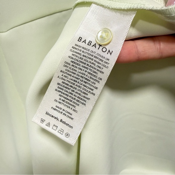 Babaton Aritzia Hamptons Midi Dress - Cool Glow Yellow - Size 2 - Picture 7 of 8